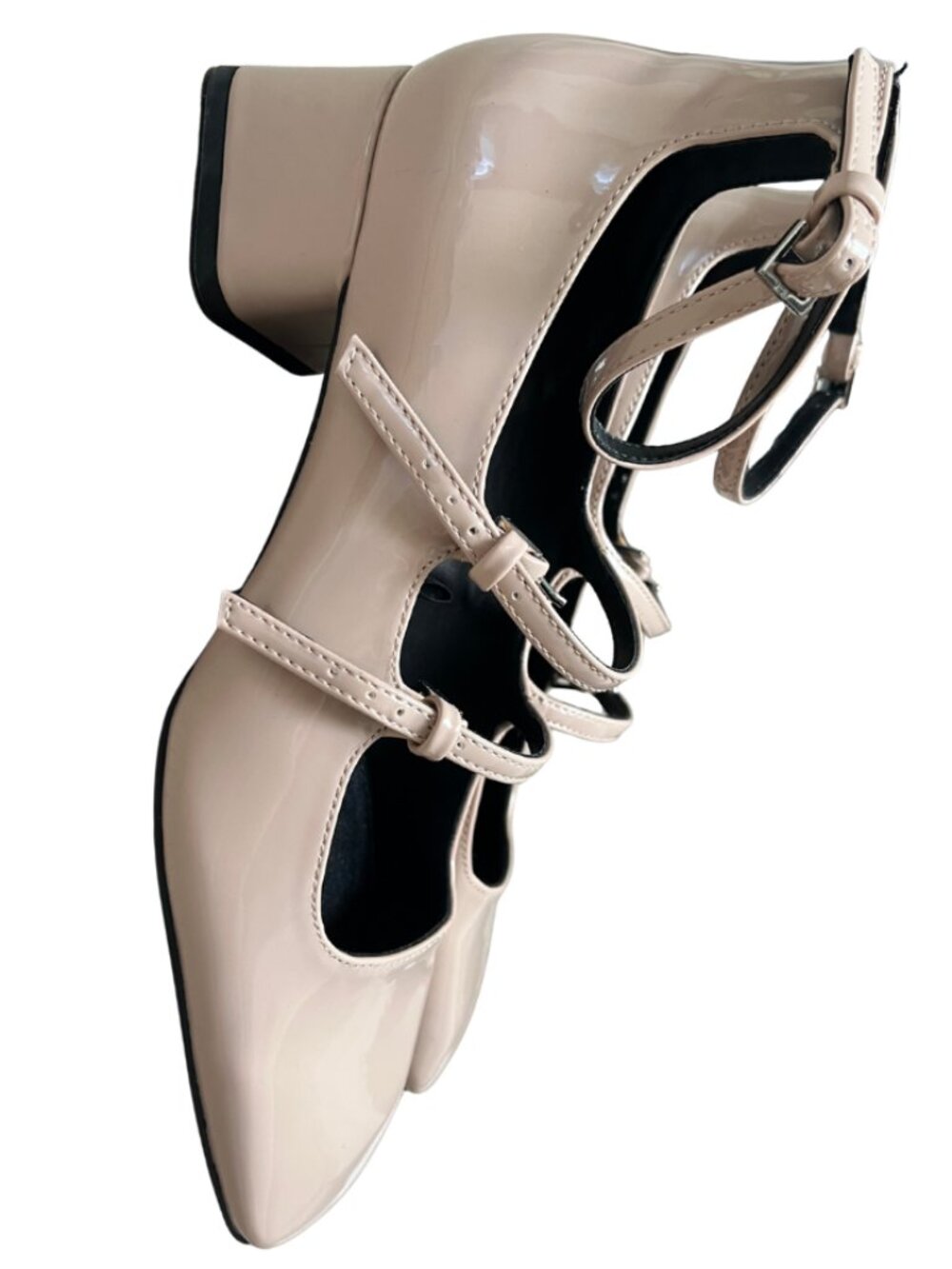 NEVER WORN Mary Jane Nude Zara Heels - Picture 3 of 5
